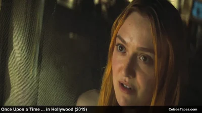 Celebs Dakota Fanning & Margot Robbie sexy movie scenes